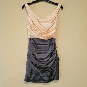 Express Dress Nude & Black